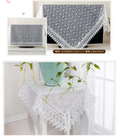 Mesa ENCE bordada con hilo de vidrio blanco, hueca, europea, mantel de mesa de comedor, floral, café romántico - details 13