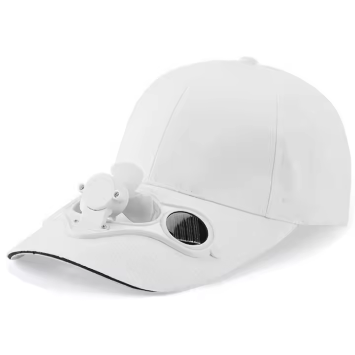 Gorra de béisbol con energía solar para verano, gorra deportiva con ventilador para senderismo y viajes, novedad - 1