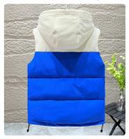 Chaleco de algodón acolchado 2025 para hombre Abrigo ligero sin mangas a prueba de viento, abrigo coreano de talla grande para otoño - details 14