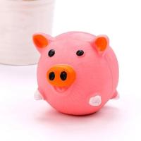 1/3 PCS Juguetes para masticar con animales de granja: formas de látex de cerdo/pollo/vaca con crestas dentales, juguetes para perros pequeños - details 9