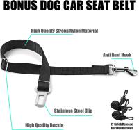 Funda para asiento de coche impermeable, con ventana de malla y bolsillo, portaobjetos, antideslizante y antiarañazos - details 6