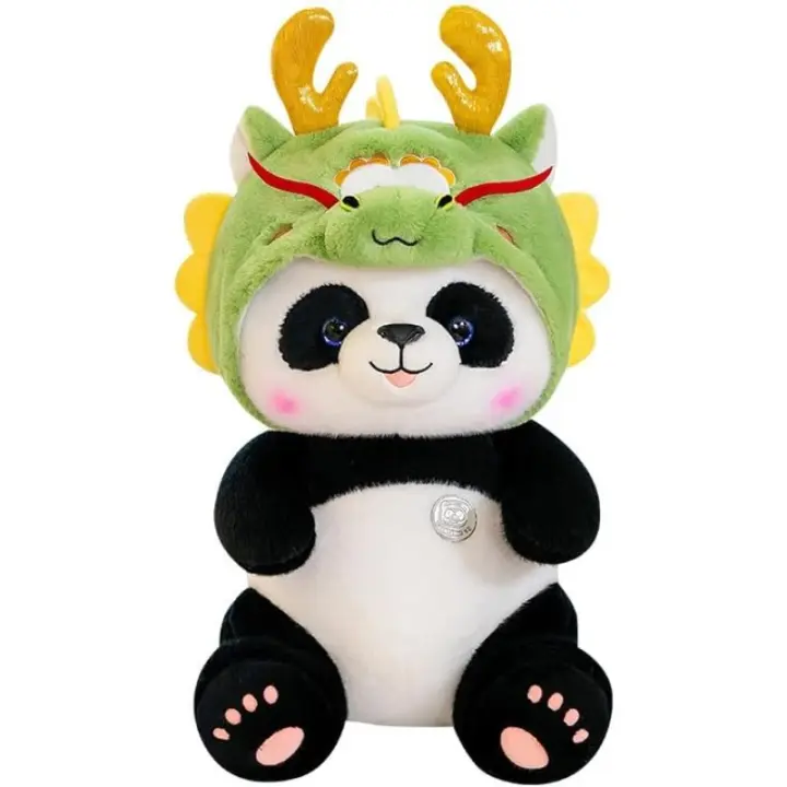 Juguetes de peluche de Panda, peluche de animales de peluche de Panda de 13 ", adorables compañeros, animales de peluche de Panda de dibujos animados súper suaves, almohadas para abrazar, regalos para niños - 1