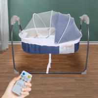 Cuna eléctrica Cuna de bebé Cuna eléctrica Cuna de bebé Columpio automático inteligente Bluetooth Cuna con control remoto para bebés entre 0 y 12 meses - details 3