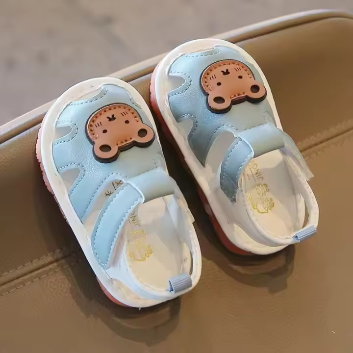 Sandalias de verano para niño con suela suave, zapatos antideslizantes para niña de 0 a 1 año - 1