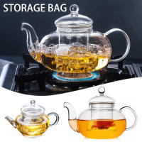 Tetera de vidrio grueso de 250ml/600ml/1000ml, elegante, ligera, para hacer té perfumado, té verde - details 5