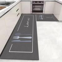 Alfombra de Cocina para Suelo Alfombra de Dormitorio para Sala de Estar Alfombra de Área Botones para Pasillo Alfombra Lavable Suave Antideslizante para Entrada de Baño - details 2