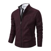 Jersey de punto para hombre, cárdigan, suéter de lana, chaqueta casual cómoda y cálida. - details 14
