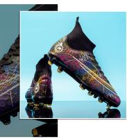 Botas de fútbol profesionales para hombre, zapatos de fútbol de Punta larga, zapatos de tobillo alto para exteriores, zapatos de entrenamiento para niños - details 34