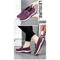 2025 primavera nuevos zapatos de tela para mujer, mocasines planos deportivos de alta calidad para mujer, zapatos planos para caminar de talla grande para mujer - details 17