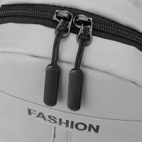 Bolso de pecho informal para hombre, mochila de nailon impermeable para ir al trabajo, bolso cruzado multifuncional de gran capacidad para hombre - details 8