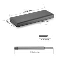 Juego de precisión 25 en 1 destornillador Se cabeza de destornillador magnético plano Hexagonal para iPhone PC WatchCameraGlasses - details 1