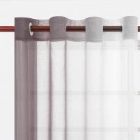 Cortinas De Ventana Gradiente Semi Transparentes Para Dormitorio Y Sala De Estar Bloqueo De Calor Sin Capa Doble Material Poliéster Modernas Con Borlas En Lado Instalación - details 17