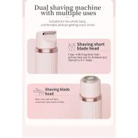 Maquinilla de afeitar eléctrica para mujer, recortadora de Bikini, depiladora corporal, Afeitadora eléctrica para zona privada, depilación Facial de piernas y axilas - details 6
