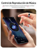 Anillo inteligente SANLEPUS con monitoreo de salud 24 horas al día, 7 días a la semana: frecuencia cardíaca, sueño, oxígeno en sangre y temperatura corporal |   Batería de 7 días |   Resistencia al agua hasta 5 ATM - details 6