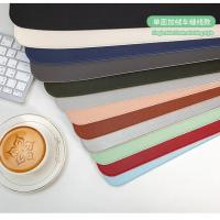 Alfombrilla de ratón portátil, alfombrilla de ratón grande para juegos, impermeable y antideslizante, alfombrilla de escritorio de gamuza PU, alfombrilla de teclado de com****dora - details 0