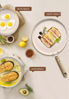 Frying Pot Pan Thickened Omelet Pan Non-Stick Egg Pancake Steak Cooking Egg Ham Pans Breakfast Maker Cookware - details 7