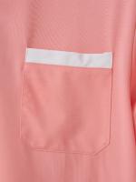 Nuevo polo de manga corta casual de negocios de verano para hombre, transpirable, colores contrastantes - details 14