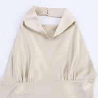 Vestido de satén elegante y versátil de nuevo estilo para mujer 8482341 - details 5