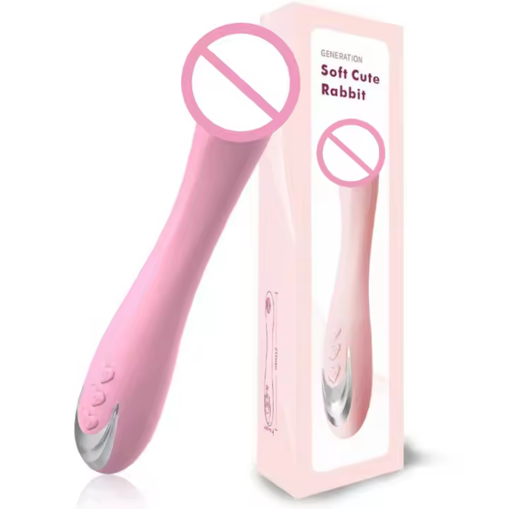 Vibrador Masajeador, Vibrador ABS Recargable Juguetes Sexuales Juguete Adulto para Mujeres Masaje 10 Frecuencia - 1