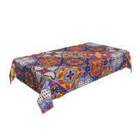 Mantel rectangular Talavera mexicano para fiesta, manteles impermeables para mesa de comedor, cocina, decoración del hogar - details 1