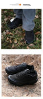 Nuevos hombres al aire libre ligero amortiguación antideslizante resistente al desgaste cómodo todoterreno correr senderismo zapatos casuales de los hombres - details 3