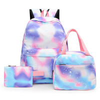 Nueva Moda Mochila Tres Piezas Casual Para Estudiantes Bolsa De Almuerzo Escolar Tres-en-un Bolsa De Hombro Estilo Campus - details 7