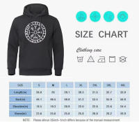 Nueva sudadera con capucha de algodón para hombre de invierno y otoño, sudadera de calle informal cálida con leyenda de los guerreros Odin de los vikingos - details 0