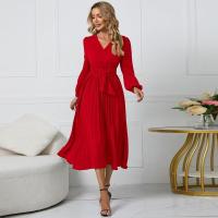 Vestido Largo de Crochet de Alta Calidad Estilo Coreano de Moda para Mujeres - details 3