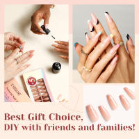 NAILWIND-Juego de manicura para extensión de uñas, herramienta de Arte de uñas postizas a presión, pegamento para uñas de cubierta semicompleta, puntas acrílicas - details 36