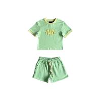 Conjunto deportivo de verano Syna World Drill para mujer, camiseta y pantalones cortos estilo hip hop - details 6