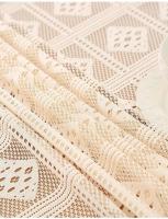 Mantel de crochet verde retro, funda de tela hueca, ENCE para el hogar, decoración de mantel de mesa de comedor - details 15
