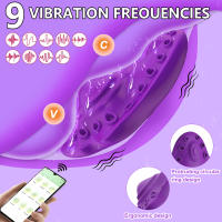 Ropa interior con control remoto por aplicación, invisible, con vibrador de huevo para sexo, estimulación del clítoris, masaje vibratorio, masturbador, juguetes sexuales para adultos. - details 0