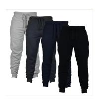 Pantalones deportivos de lana informales para hombre, Color sólido, europeos y americanos, nuevos para pantalones, Color, americano, - details 2