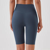 Hamidou-pantalones cortos de Yoga para mujer, mallas deportivas transpirables, de cintura alta, para entrenamiento y gimnasio - details 53