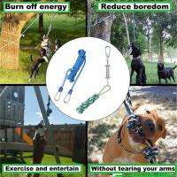 Juguetes de poste de resorte para perros resistentes a mordeduras, cuerda de algodón de 5M, ejercicio colgante, cuerda de algodón, juguetes de poste de resorte para perros, juguete masticable para perros - details 17