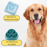 Comedero lento para perros y mascotas, cuenco antideslizante, platos de alimentación más lenta, cuenco ecológico para perros - details 1
