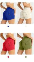 ZHUMU GYM Pantalones Cortos de Yoga de Cintura Alta Secado Rápido, Transpirables, Adecuados para Workout en Gimnasio, Ciclismo, Deportes al Aire Libre - details 4
