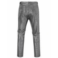 Pantalones rectos de hombre, cumpleaños, festival, actuación, lentejuelas. - details 1