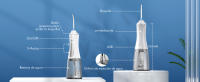 Irrigador Dental portátil Profesional, 350ML, Bucal Inalámbrico, 6 Boquillas, 5 Modos, Para Limpieza de Dientes - details 10