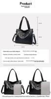 Bolsos de hombros Bolsos de mujer Bolsos de mano versátiles de moda Bolsos de mensajero de mano de cuero suave - details 16