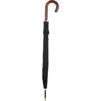 Paraguas de madera clásicos con mango en J, fácil agarre, resistente al viento, impermeable, ble - details 13