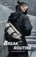 Bolso Cruzado Informal Japonés para Hombre Bolsa de Viaje y Cita Resistente al Agua, Espacio Grande, Con Cremallera para iPad de 9,7 pulgadas - details 0