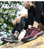 Zapatos para caminar y escalar impermeables al aire libre, zapatillas informales cómodas y transpirables para mujer, zapatos para caminar y escalar para senderismo - details 2