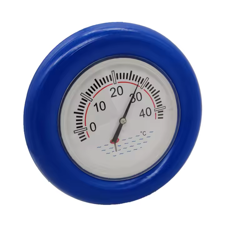 Termómetros para piscina, accesorios, medidor de temperatura del agua, termómetro de placa flotante para piscinas interiores y exteriores - 1