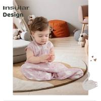 Sacos de dormir de tela de algodón para bebé, chaleco sin mangas, edredón antipatadas para niño recién nacido, saco de dormir delgado de verano con cremallera bidireccional, nuevo - details 8