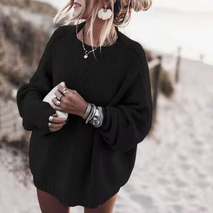 Suéteres de moda para mujer Otoño-Invierno 2025 suéter hueco cálido estilo independiente - 1