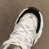 Zapatos deportivos de primavera para mujer, Zapatillas con tacón de cuña, ligeras, informales y transpirables, con aumento de altura - details 6