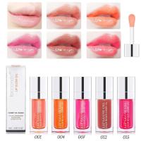 Brillo Labial Hidratante Bálsamo Labial Nutritivo de Duración Larga Resalta tus Labios, Repara y Hidrata - details 0