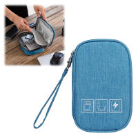Mini bolsa adaptadora multifuncional para almacenamiento de dispositivos técnicos, accesorios digitales, adecuada para su uso - details 0