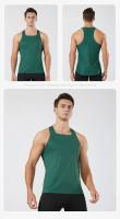 Camiseta de maratón para, camiseta deportiva, camiseta sin mangas para, ropa de gimnasio, camiseta de entrenamiento deportivo - details 23